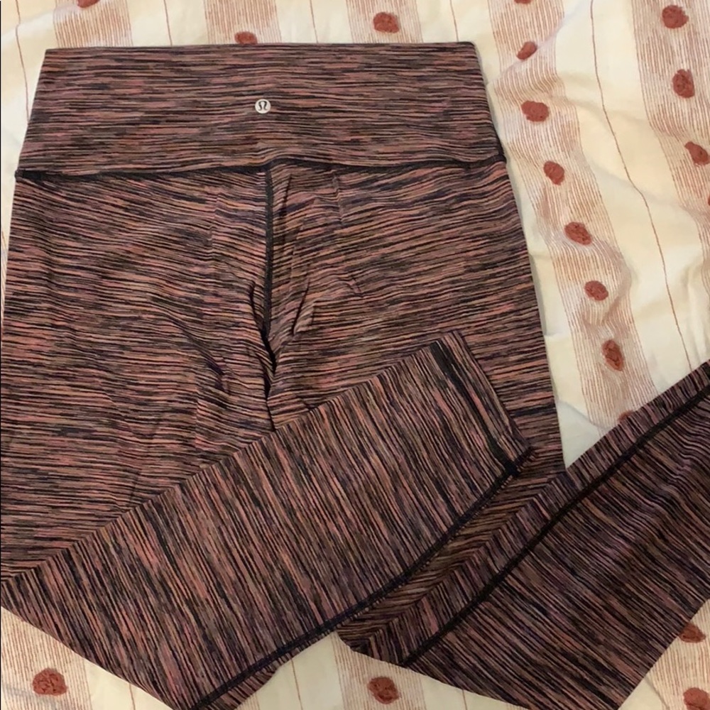 Lululemon High Rise Wunder Under 7/8th